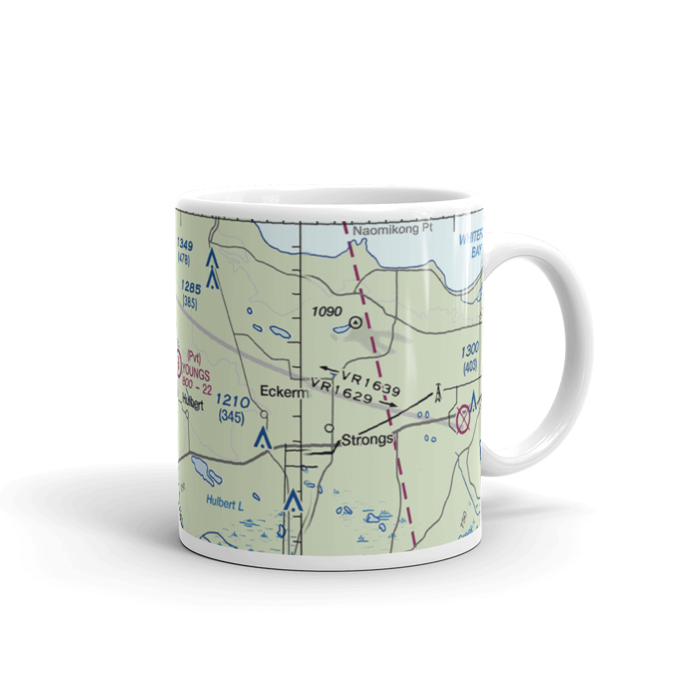 Young's Airport (0MI6) VFR Sectional  Mug 