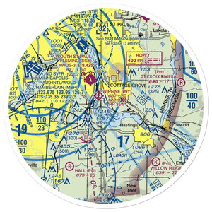 Winner's Landing Seaplane Base (0MN0) VFR Sectional Sticker (30 mile)