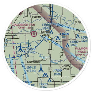 Matson Field (0MN6) VFR Sectional Sticker (20 mile)