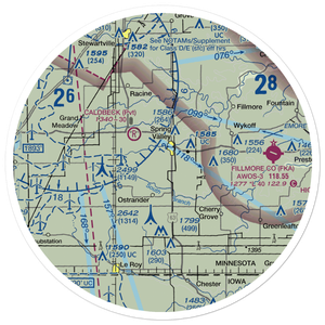 Matson Field (0MN6) VFR Sectional Sticker (30 mile)