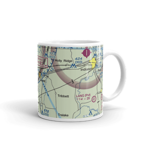 Lewis Air Service Airport (0MS5) VFR Sectional  Mug