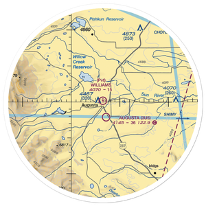 Williams Field (0MT1) VFR Sectional Sticker (30 mile)