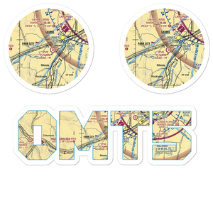 Cottonwood Airport (0MT5) VFR Sectional Sticker Pack