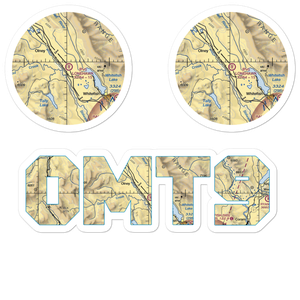 Lone Hawk Airport (0MT9) VFR Sectional Sticker Pack