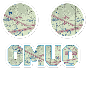 Eagle Field (0MU0) VFR Sectional Sticker Pack