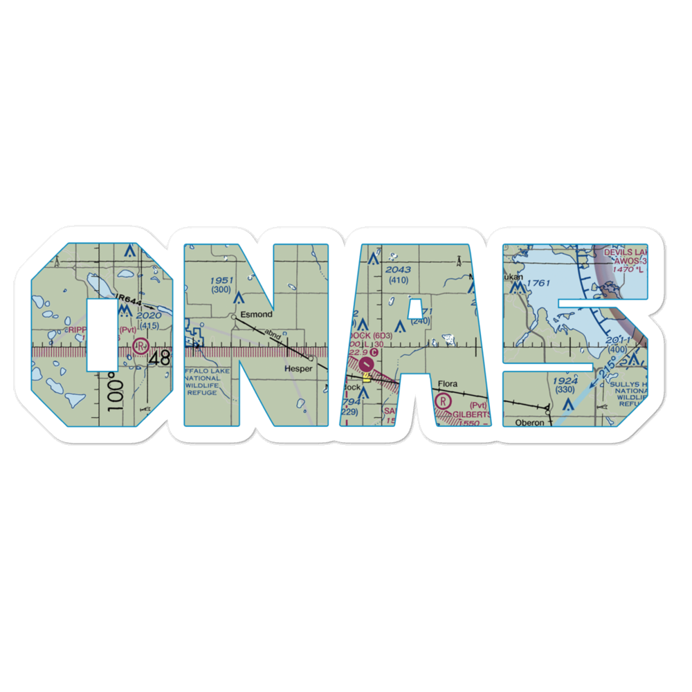 Sorlie Airport (0NA5) VFR Sectional Sticker 