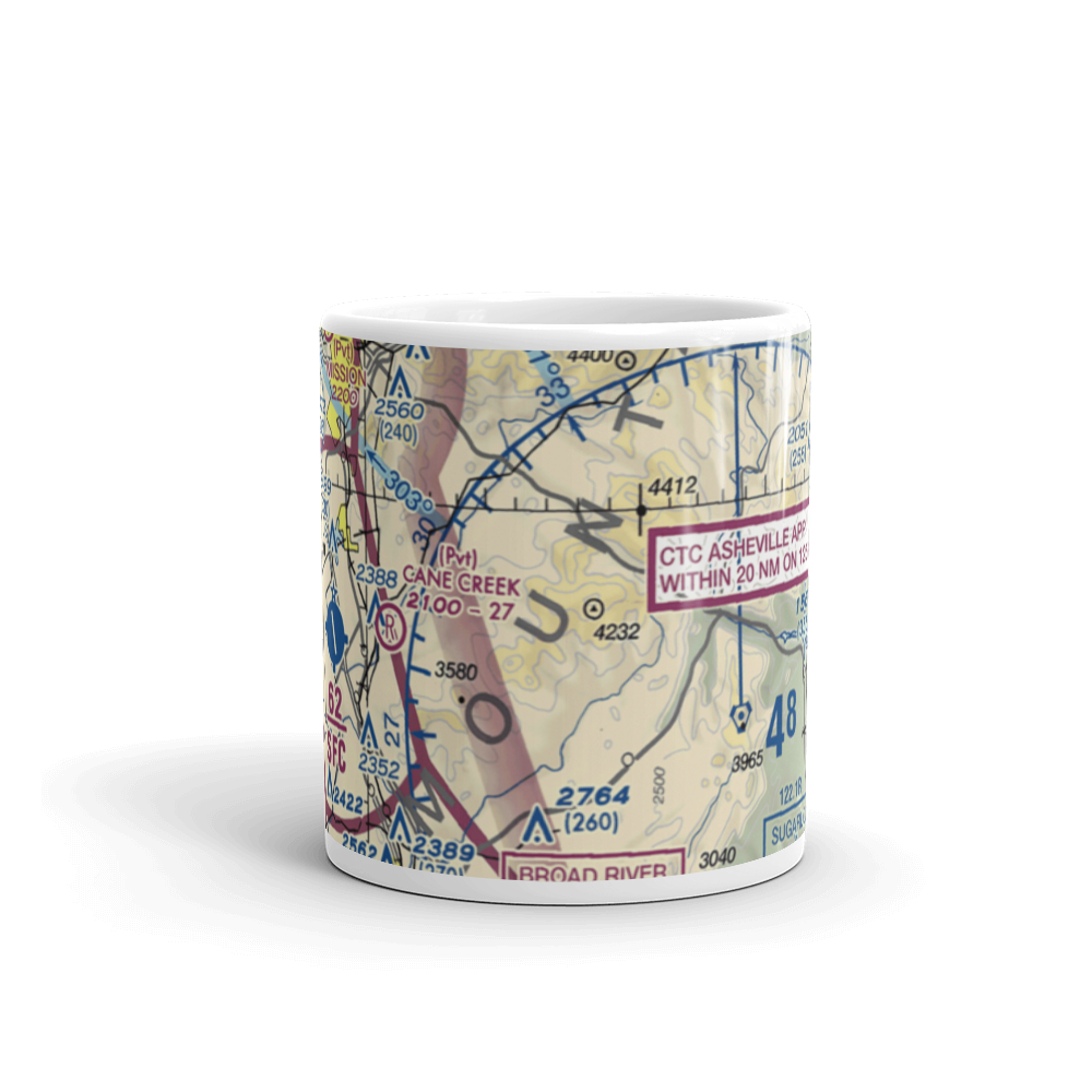 Bearwallow Farm Airport (0NC1) VFR Sectional  Mug 