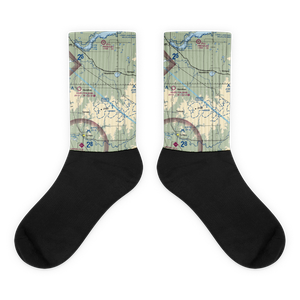 Saville Private Airport (0ND7) VFR Sectional Socks