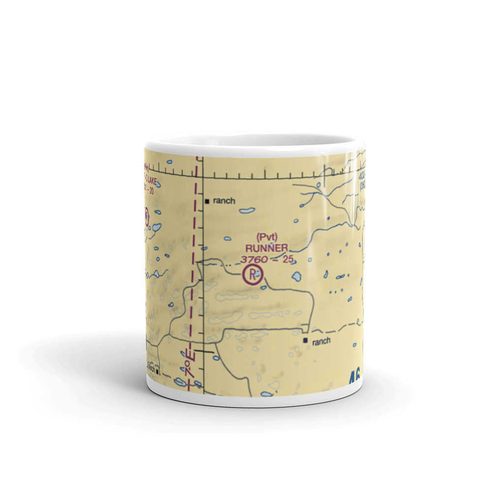 Runner Landing Area Airport (0NE1) VFR Sectional  Mug 