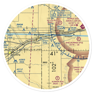 Newman Airport (0NE5) VFR Sectional Sticker (30 mile)