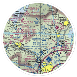 Westwind Farm Airport (0NK2) VFR Sectional Sticker (30 mile)