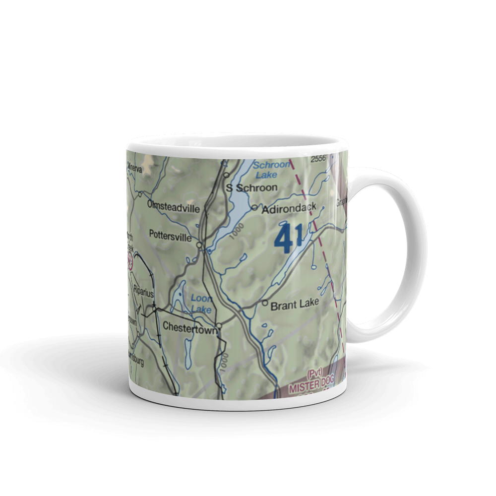 Bennetts Airport (0NY0) VFR Sectional  Mug 