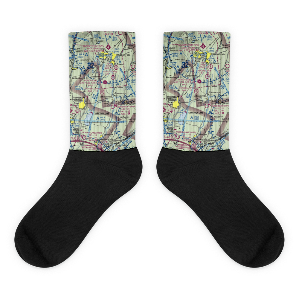 Russell Field (0NY1) VFR Sectional Socks 