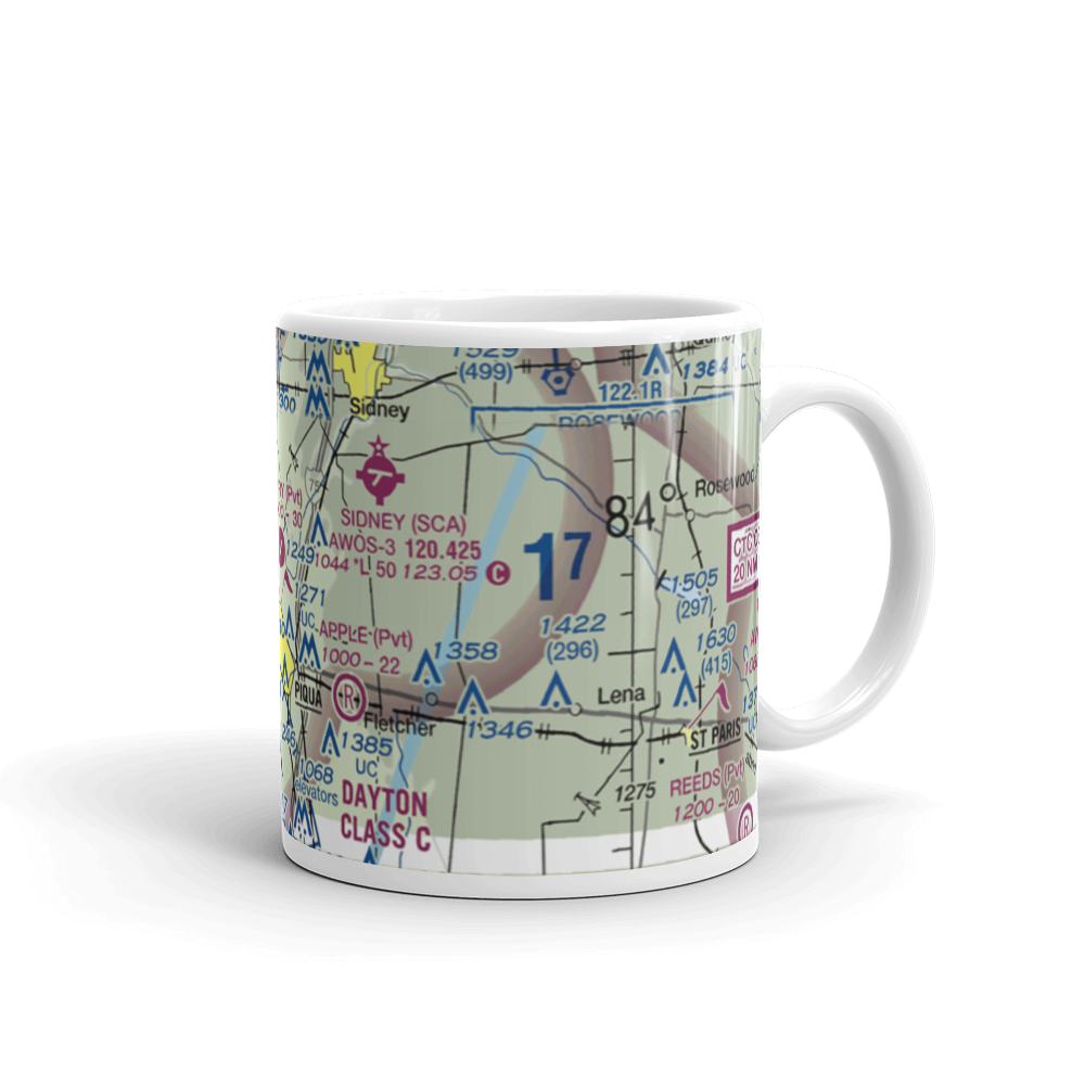 Fry Airport (0OH8) VFR Sectional  Mug 