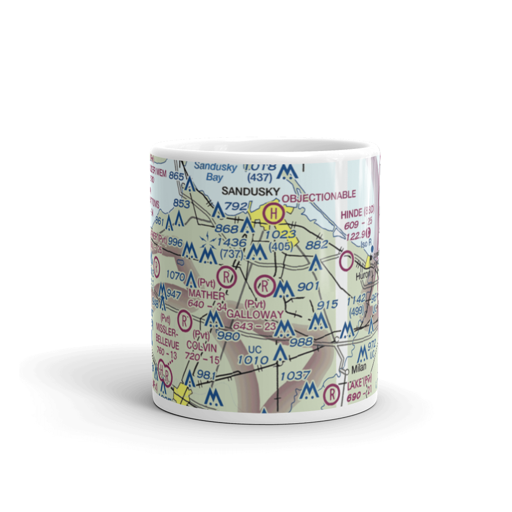 Galloway Airport (0OI3) VFR Sectional  Mug 