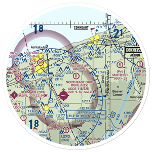 Victor's Landing Airport (0OI6) VFR Sectional Sticker (30 mile)