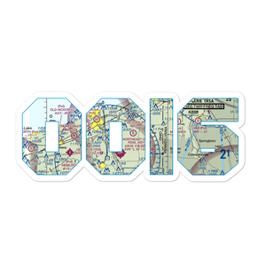 Victor's Landing Airport (0OI6) VFR Sectional Sticker