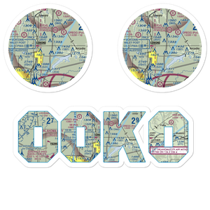 Edmond Airport (0OK0) VFR Sectional Sticker Pack