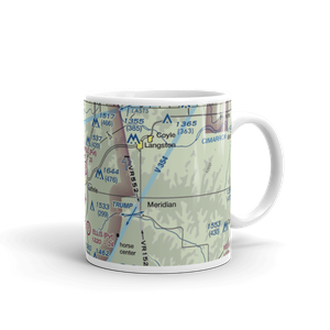 Chappell Airport (0OK5) VFR Sectional  Mug