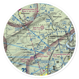 Kitner Airport (0PN4) VFR Sectional Sticker (30 mile)