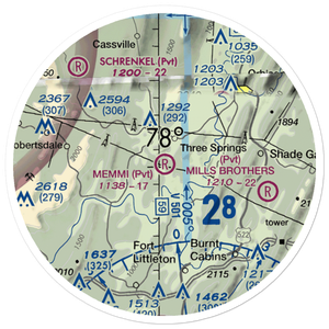 Memmi Airport (0PN6) VFR Sectional Sticker (20 mile)
