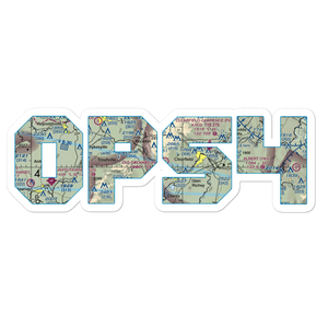 Old Orchard Airport (0PS4) VFR Sectional Sticker