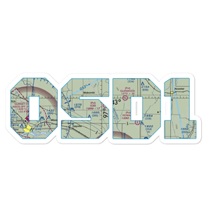 Lodi Airport (0SD1) VFR Sectional Sticker