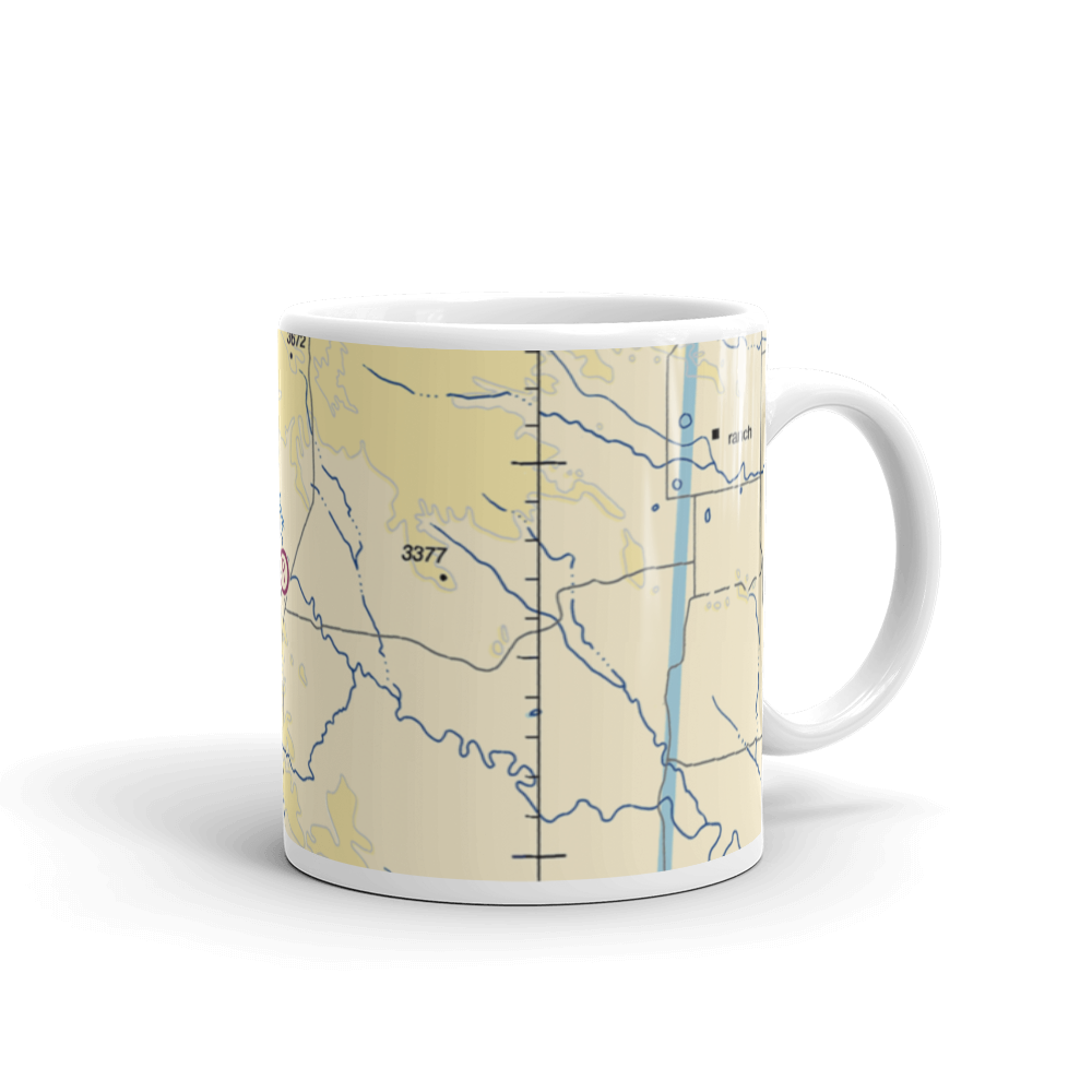 Bledsoe Ranch Airport (0SD3) VFR Sectional  Mug 