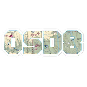 Juhnke Airport (0SD8) VFR Sectional Sticker