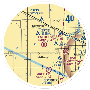 Smith Farms Airport (0TA2) VFR Sectional Sticker (20 mile)