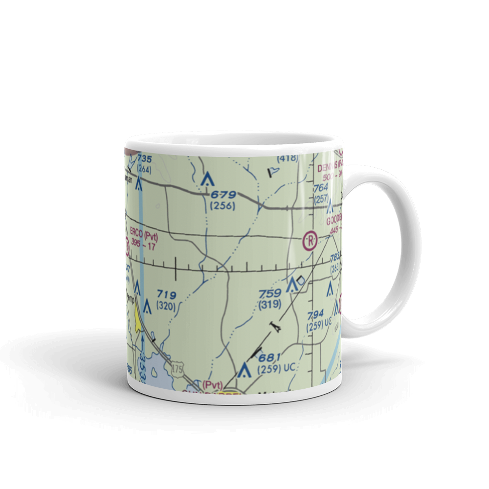Erco Field (0TA4) VFR Sectional  Mug 