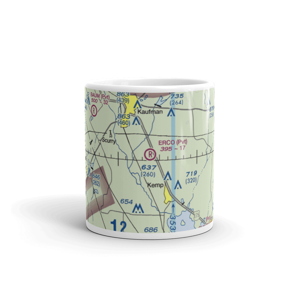 Erco Field (0TA4) VFR Sectional  Mug 