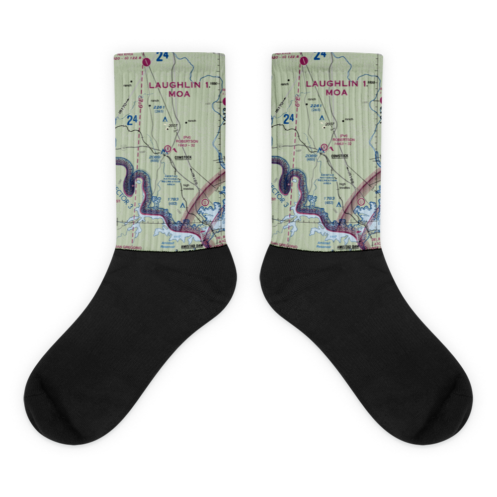 Robertson Ranch Airport (0TE0) VFR Sectional Socks 