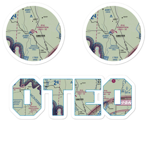 Robertson Ranch Airport (0TE0) VFR Sectional Sticker Pack