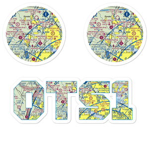 Dooley Airport (0TS1) VFR Sectional Sticker Pack