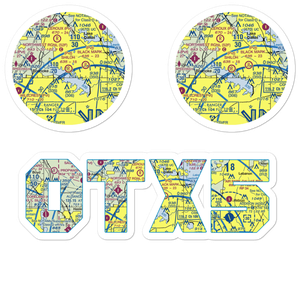 Shiloh Airport (0TX5) VFR Sectional Sticker Pack