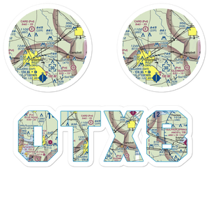 Jacobia Field (0TX8) VFR Sectional Sticker Pack