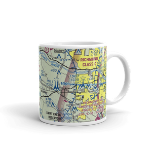 Flatrock Air Strip (0VA7) VFR Sectional  Mug