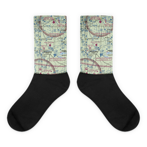 Snow Crest Ranch Airport (0WI4) VFR Sectional Socks