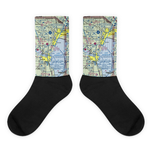 With Wings And A Halo Airport (0WI7) VFR Sectional Socks