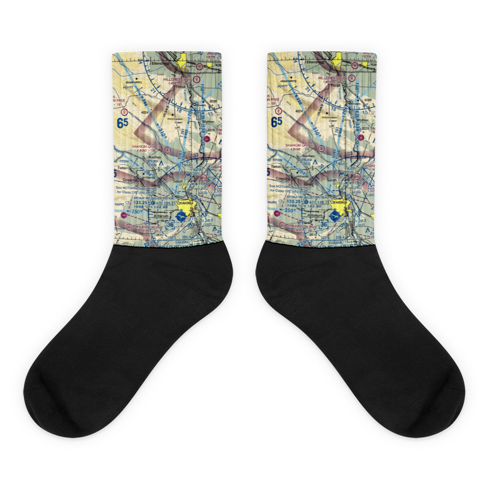 Shangri-La Airport (0WN1) VFR Sectional Socks 
