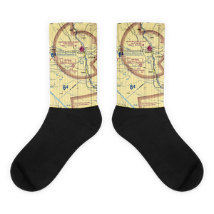 Dorsey Creek Ranch Airport (0WY1) VFR Sectional Socks