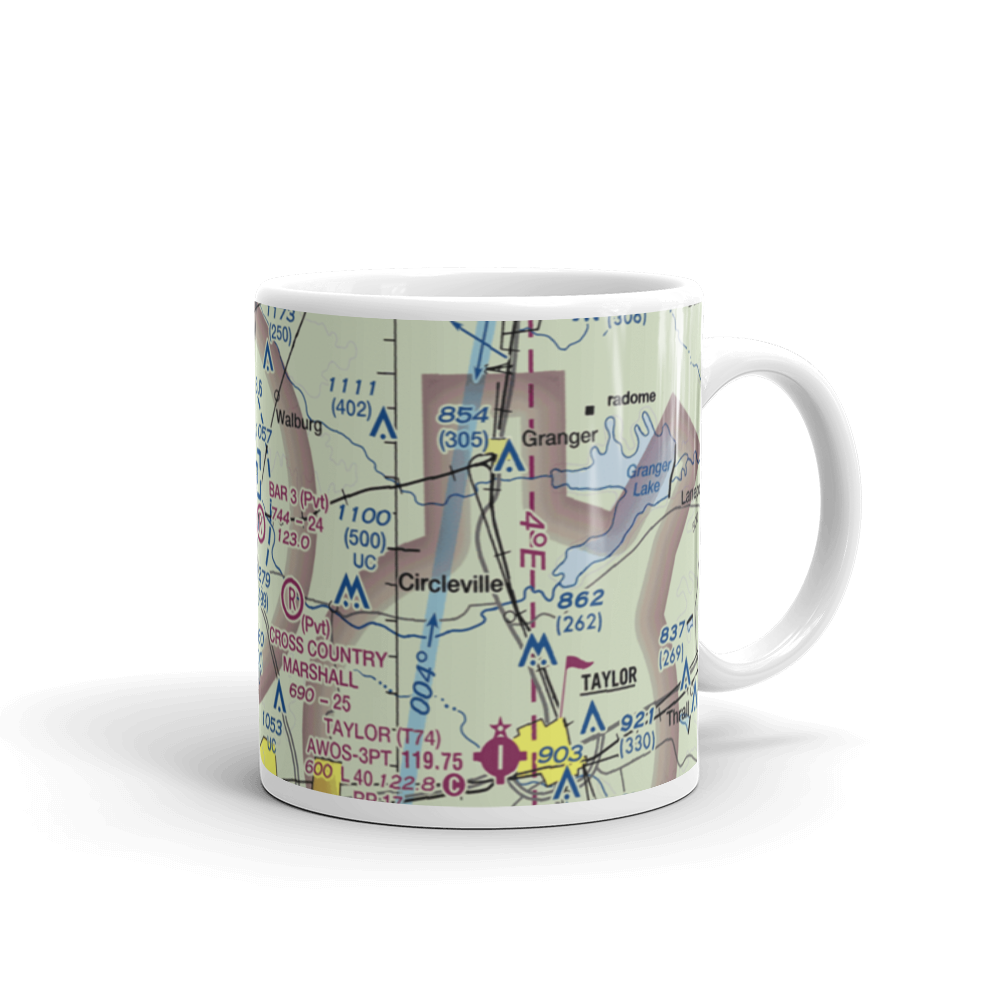 Bar 3 Ranch Airport (0XA7) VFR Sectional  Mug 