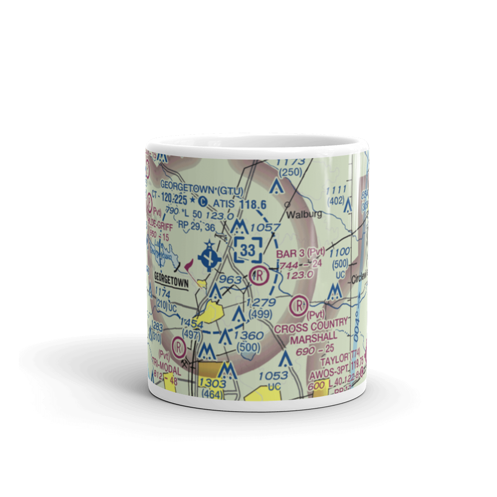 Bar 3 Ranch Airport (0XA7) VFR Sectional  Mug 