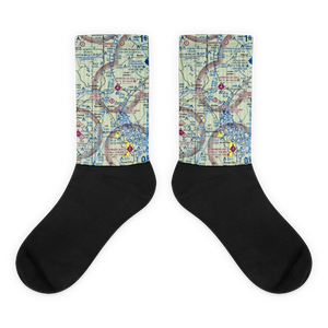 Seven Feathers Airport (10FD) VFR Sectional Socks