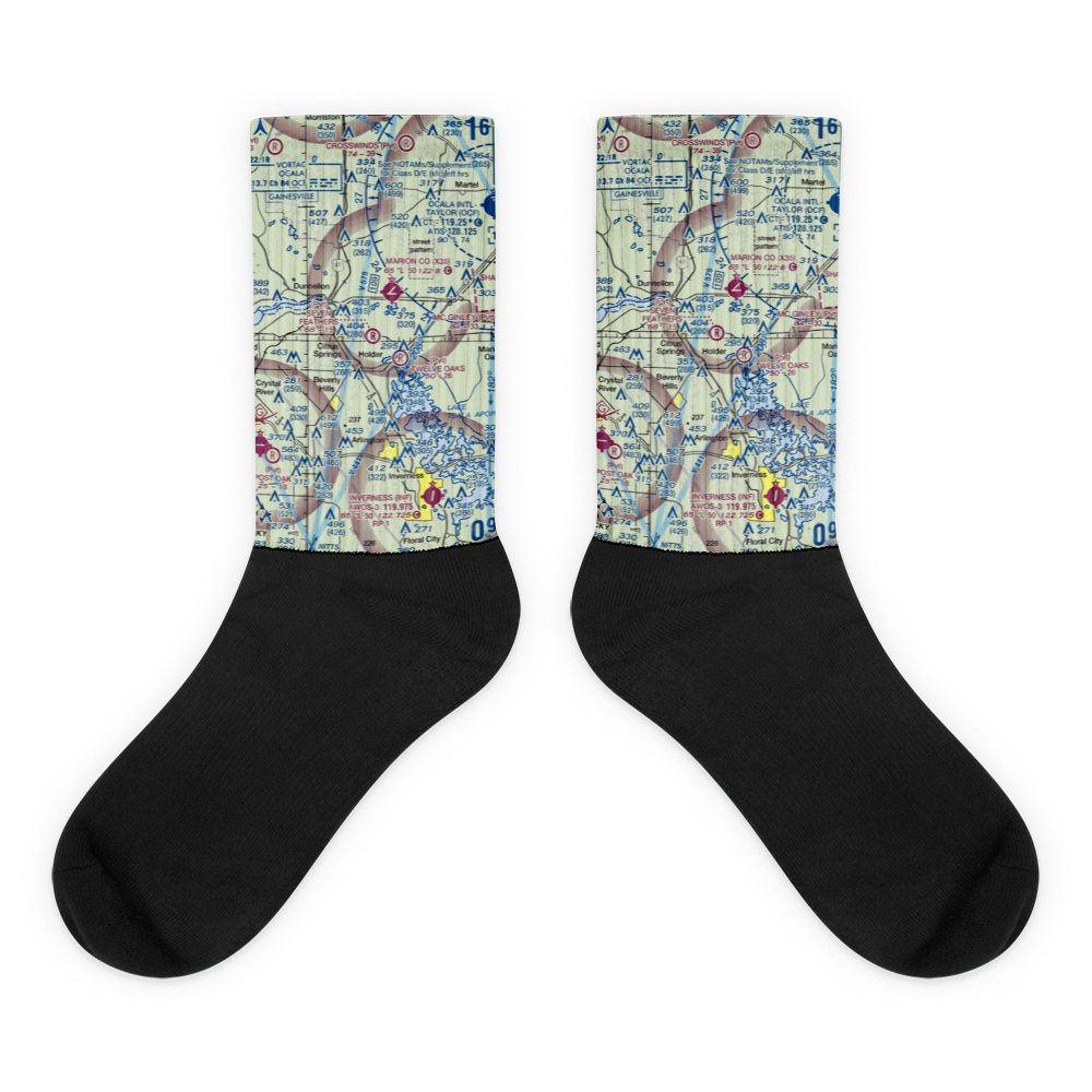 Seven Feathers Airport (10FD) VFR Sectional Socks 