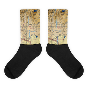 Flat Top Airstrip (10ID) VFR Sectional Socks