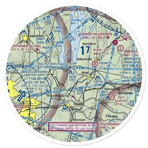 Beaver Lake Seaplane Base (10MA) VFR Sectional Sticker (30 mile)