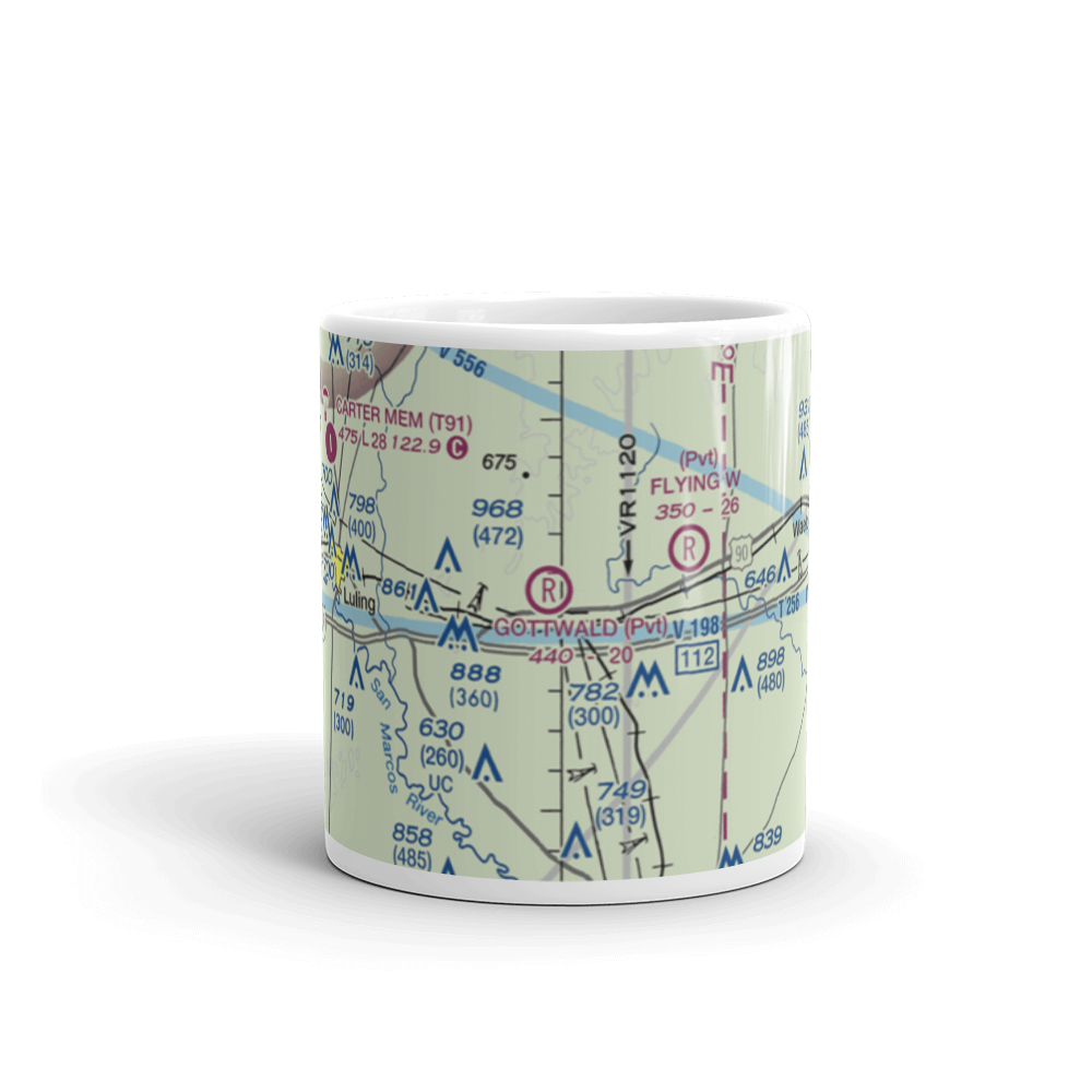 Gottwald Field (10TE) VFR Sectional  Mug 