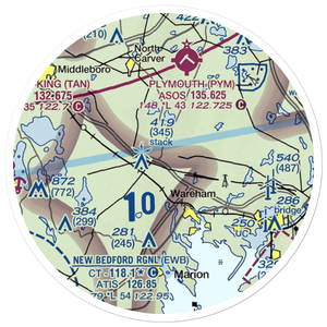 Bulljump Airport (11MA) VFR Sectional Sticker (20 mile)